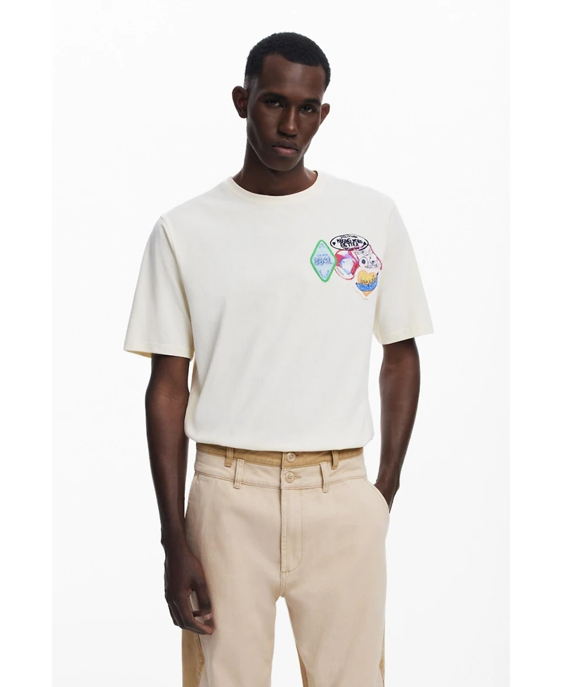 Desigual Men's Double-waist denim trousers