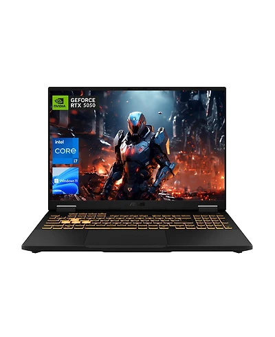 Asus Tuf F16 16" Gaming Traditional Laptop Intel Core i7 14650HX 16GB Ram Nvidia GeForce Rtx 5050 512GB Ssd Storage Windows 11 Home Fhd+ 165Hz