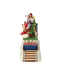 Jim Shore Mickey and Friends Train Figurine