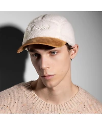 Kangol Script Faux Sherpa 5-Panel Baseball