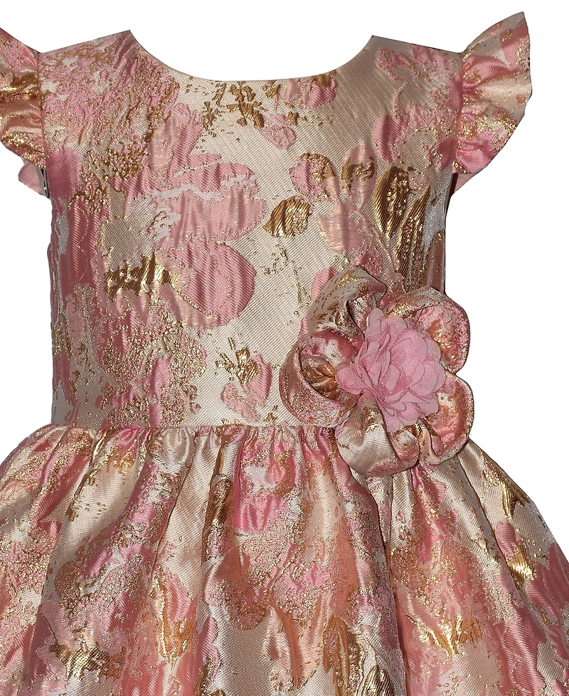 Bonnie Jean Little and Toddler Girls Jacquard Party Dress