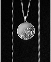 Vincero Men's Day One Pendant in Rhodium-Plated Sterling Silver