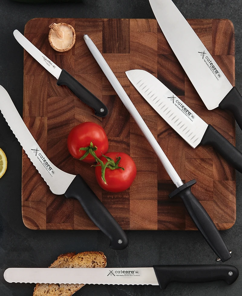Cat Cora Cutlery-Pro 2-Piece Soft-Grip Handle Paring Knives Set
