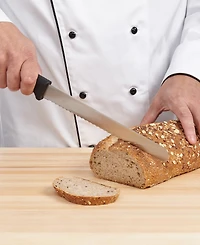 Cat Cora Cutlery-Pro 10" Soft-Grip Handle Serrated Bread Knife