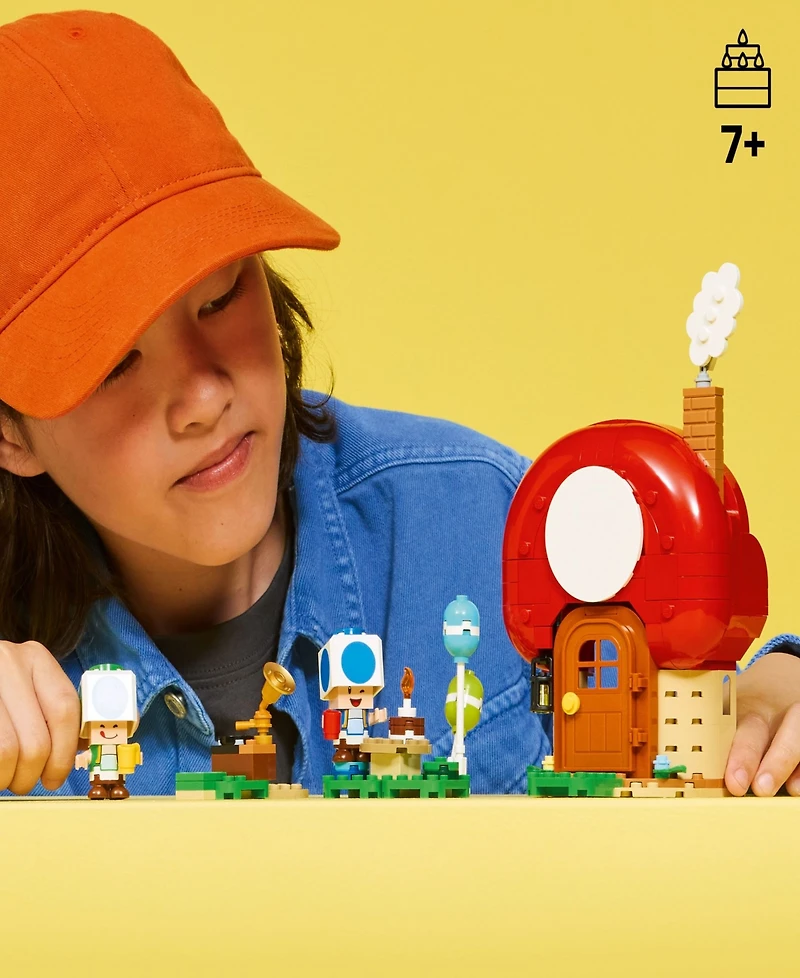Lego Super Mario Party at Toad's House Kids Toy 72041, 276 Pieces