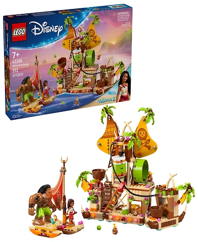 Lego Disney Princess Kaka mora Barge 43258 Toy Building Set, 572 Pieces