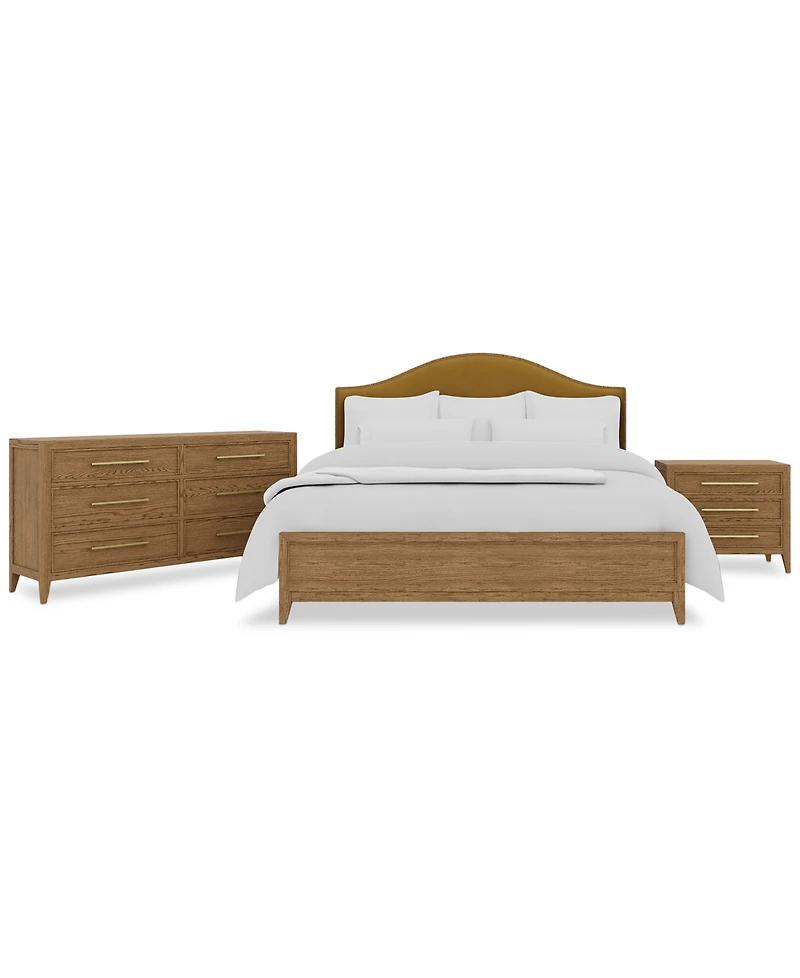 Everleigh 3-Pc. Queen Bedroom Set (Bed
