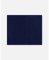 Deux par Kids Unisex Polar Fleece Neckwarmer Navy Blue - Toddler|Child