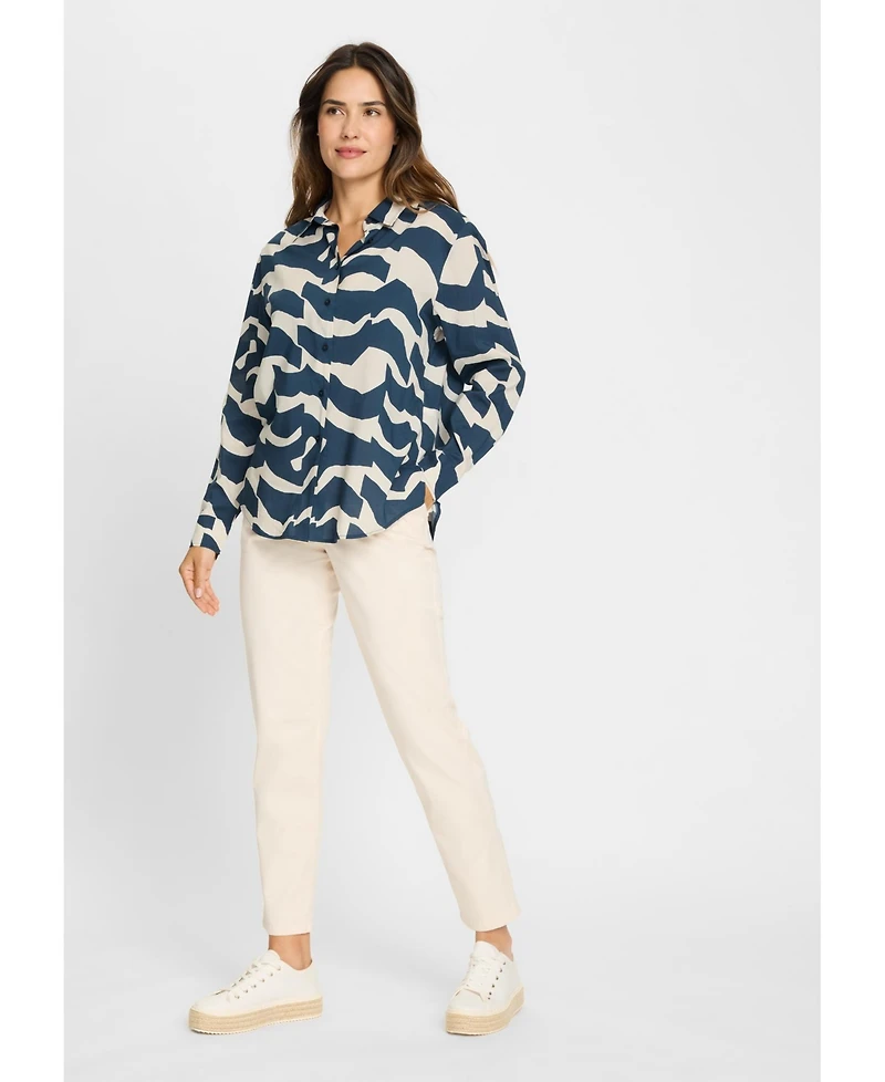 Olsen Modern Graphic Shirt