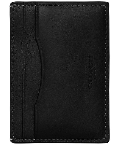 Coach Men's Money Clip Card Case