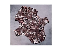Natori Leopard Raincoat & Harness Set