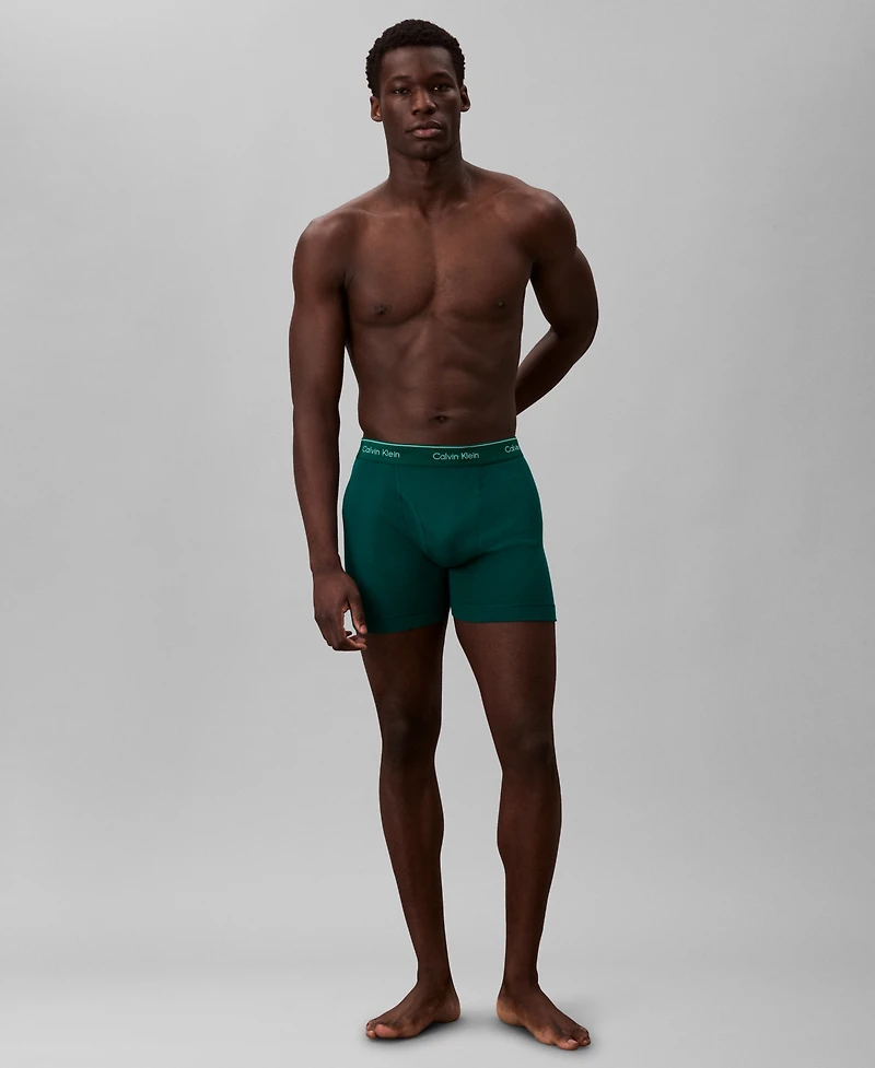 Calvin Klein Men's 5+1 Bonus Pack Classic Cotton Boxer Bries