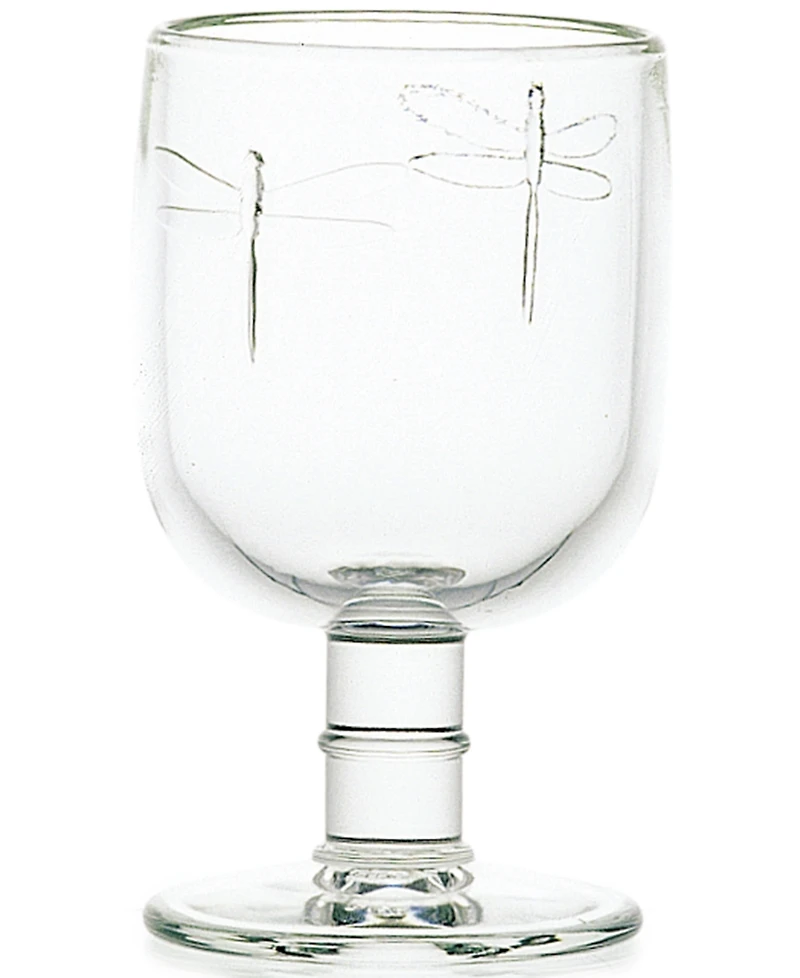 La Rochere Dragonfly 10-ounce Stemmed Water Glass, Set of 6