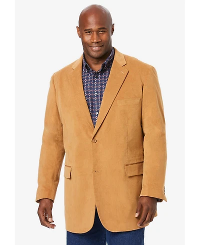 KingSize Men's Big & Tall Corduroy Blazer