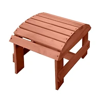 Jiallo Walnut Adirondack Pine Ottoman
