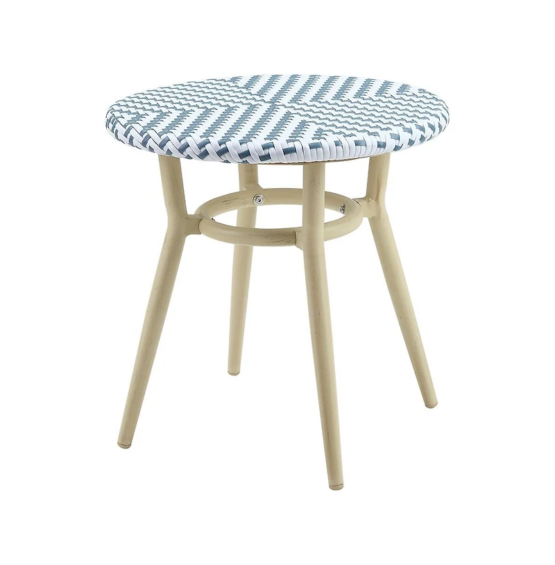 Enitial Star Dakie Aluminum 3-Piece Patio Kids Chair and Table Set