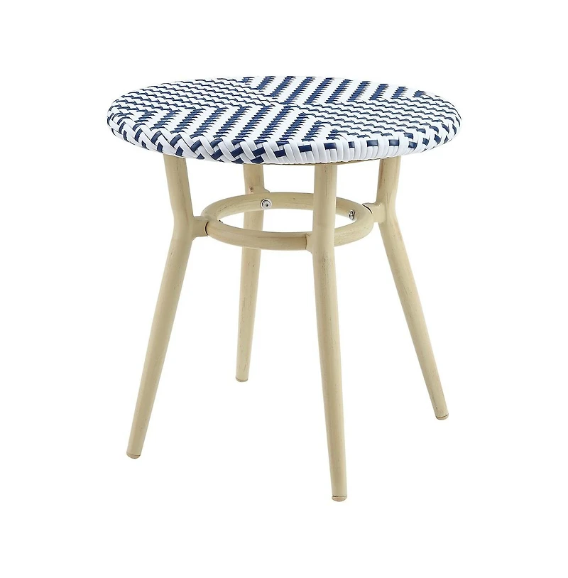 Enitial Star Dakie Aluminum 3-Piece Patio Kids Chair and Table Set