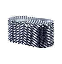 Enitial Star Pagler Aluminum 3pc Wicker Patio Coffee Table and Stool Set