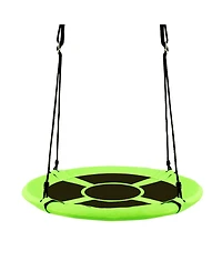 Akiudex 40inch Saucer Tree Swing with Adjustable Ropes for Kids and Adults