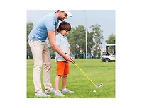 Akiudex Kids 7 Iron Golf Club with Fiberglass Shaft for Ages 8 to 10