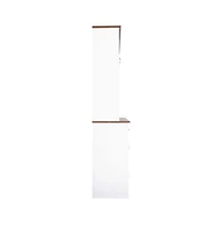 American Furniture Classics Countryside Sliding Barn Door Buffet and Hutch