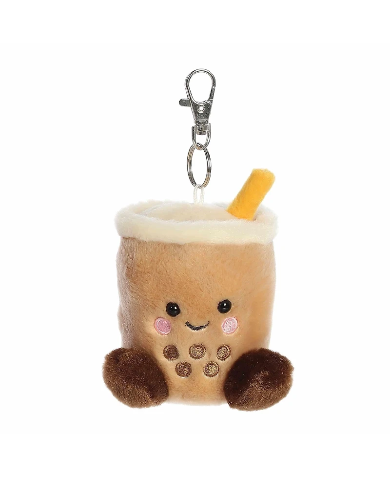 Aurora Mini Milky Tea Boba Palm Pals Adorable Clip-On Brown 4"