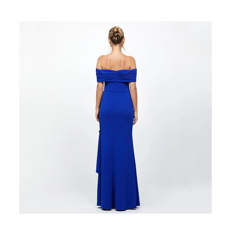 Bariano Blakely Off Shoulder Gown