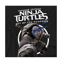 Logovision Men's Teenage Mutant Ninja Turtles Out Of The Shadows Mono Leonardo T-Shirt