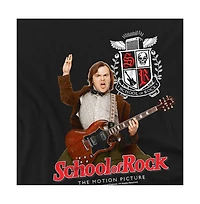 Logovision Men's School Of Rock The Teacher Is T-Shirt