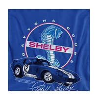 Logovision Men's Carroll Shelby Daytona Coupe Circle Logo T-Shirt