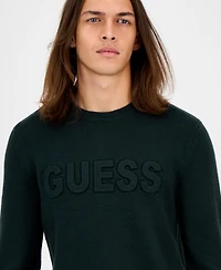 Guess Men's 3D Logo Crewneck Sweater