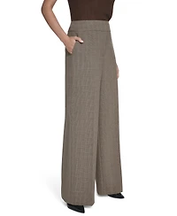 Calvin Klein Petite Mid-rise Wide Leg Pants