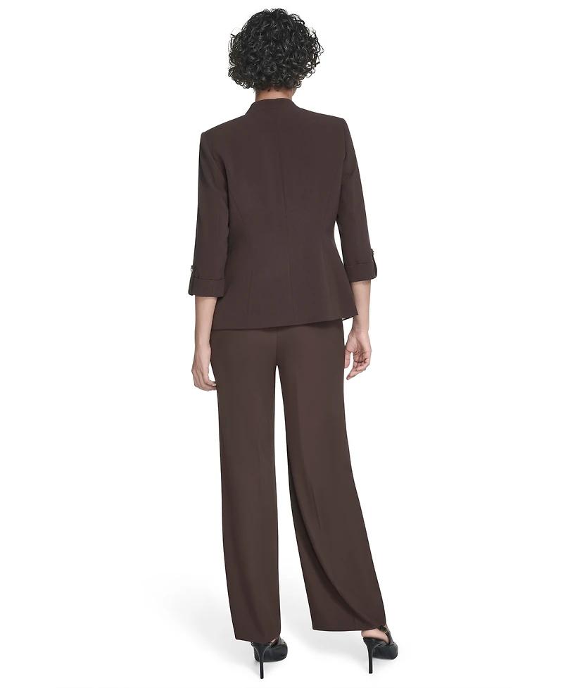 Calvin Klein Petite Open Front Jacket