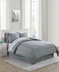 Westport Home Ellis Reversible 8-pc Comforter Sets, Created for Macy's