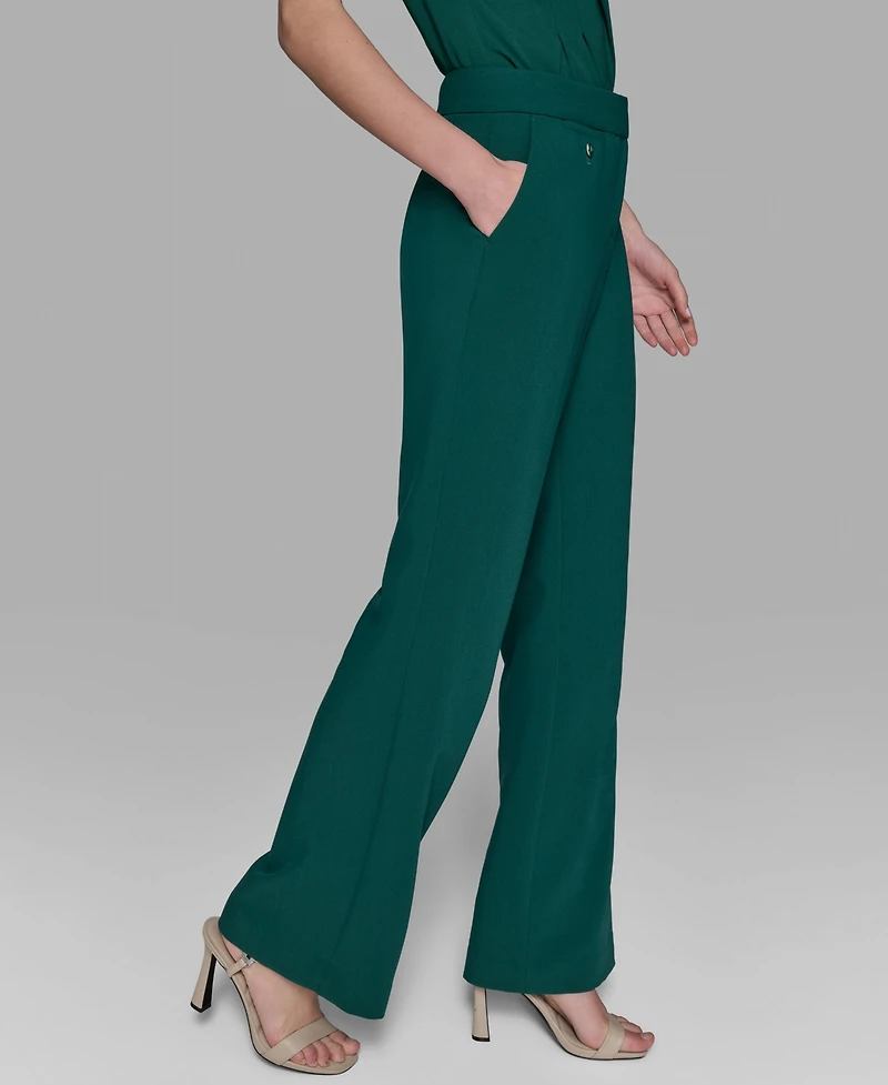 Karl Lagerfeld Paris Women's Straight-Leg Pants