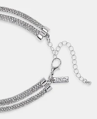 I.n.c. International Concepts Rhinestone Layered Collar Necklace, 15-3/4"+ 3" extender, Macy's Exclusive