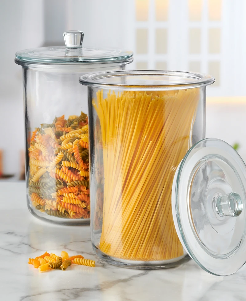 Anchor Hocking 2-Pc. Goode Sundry Lidded Canister Set