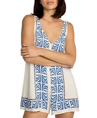 Volcom Women's Fa Emma Rushton V-neck Romper