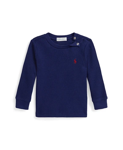 Polo Ralph Lauren Baby Boys Waffle-Knit T-Shirt