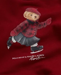 Polo Ralph Lauren Baby Girls 2-Piece Fleece Sweatshirt and Pants Set
