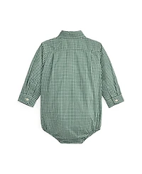 Polo Ralph Lauren Baby Boys Gingham Cotton Poplin Bodysuit