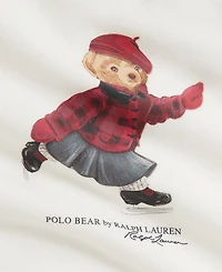 Polo Ralph Lauren Baby Girls Bear Fleece Dress and Bloomer
