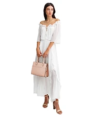 Belle & Bloom Women's Amour Ruffled Midi Dress