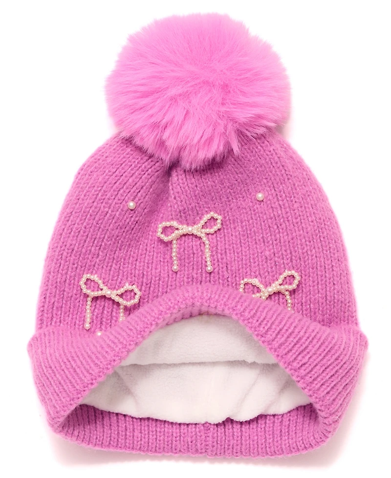InMocean Big Girls 3-Piece Hat, Gloves, and Scarf Set