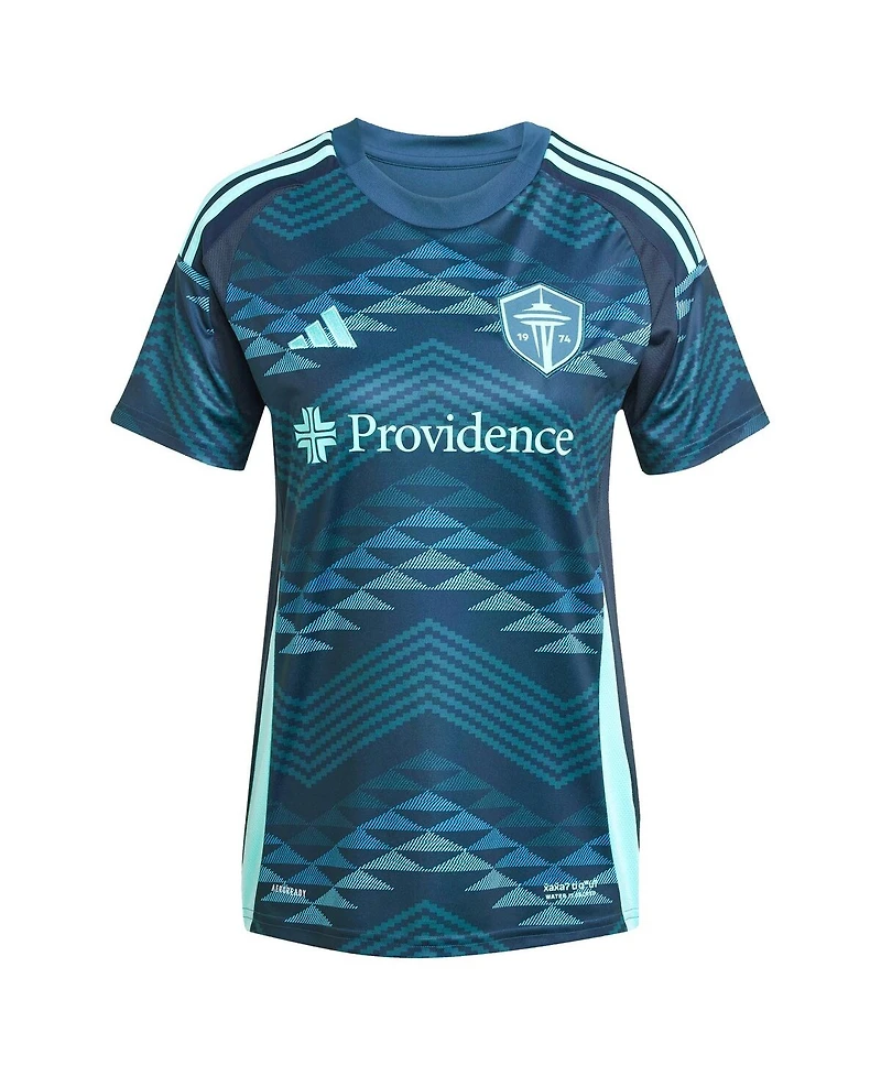 Adidas Women's Jordan Morris Blue Seattle Sounders Fc 2025 The Salish Sea Kit Replica Player Jersey
