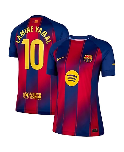 Nike Women's Lamine Yamal Blue Barcelona 2025/26 Home Replica Player Jersey