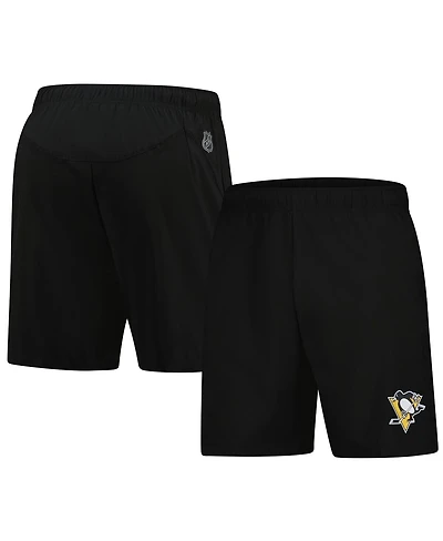 Fanatics Men's Black Pittsburgh Penguins Tech Training Shorts