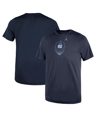 Jordan Toddler Navy North Carolina Tar Heels Legend Football Performance T-Shirt