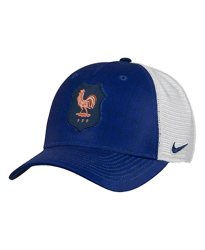Nike Men's and Women's Navy France National Team Rise Printed Trucker Adjustable Hat