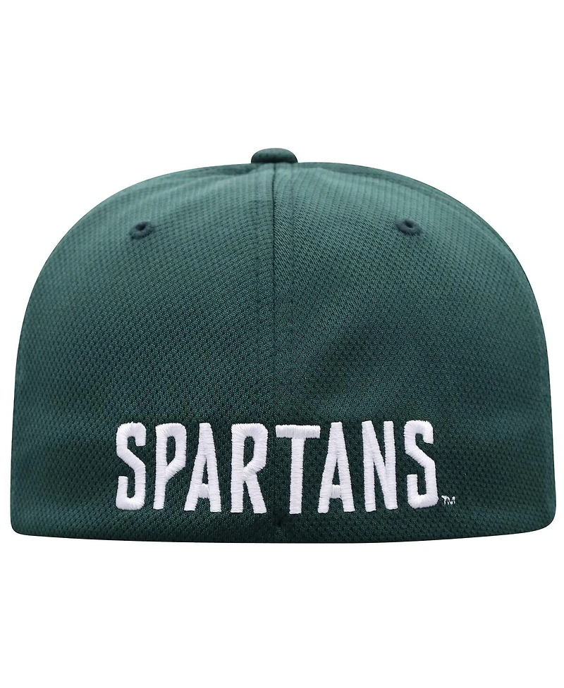 Top of the World Men's Green Michigan State Spartans Reflex 2.0 Flex Hat
